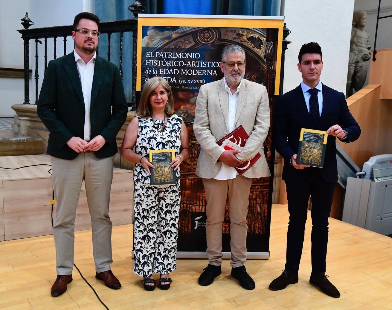 Presentación del libro de Actas de las Jornadas del Patrimonio Histórico-Artístico de la Edad Moderna en Úbeda