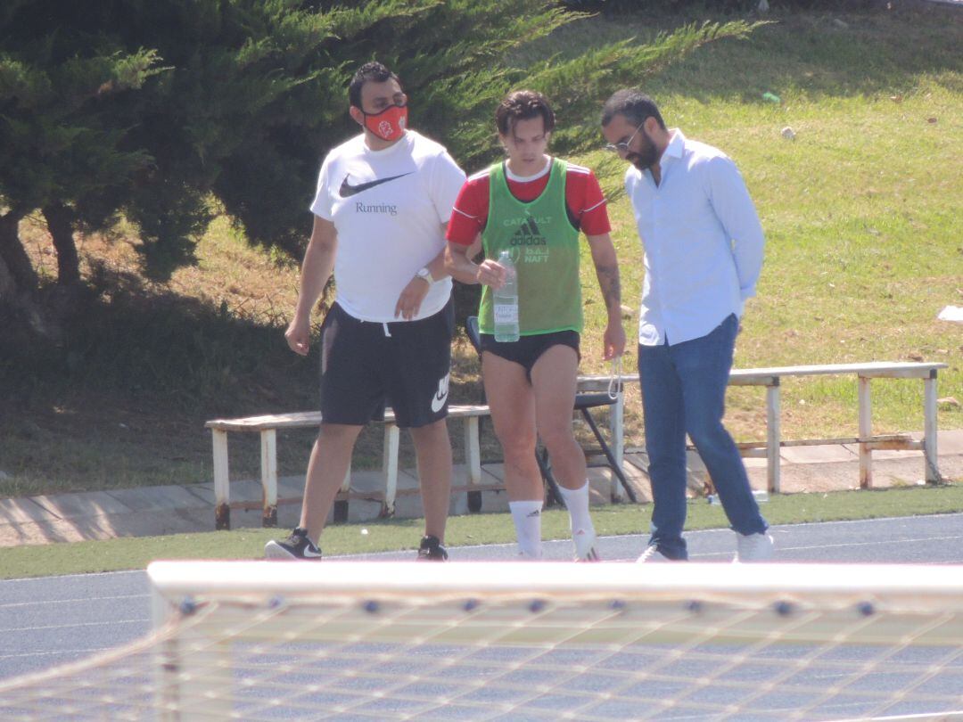 Mohamed Adel, Coric y Mohamed El Assy.