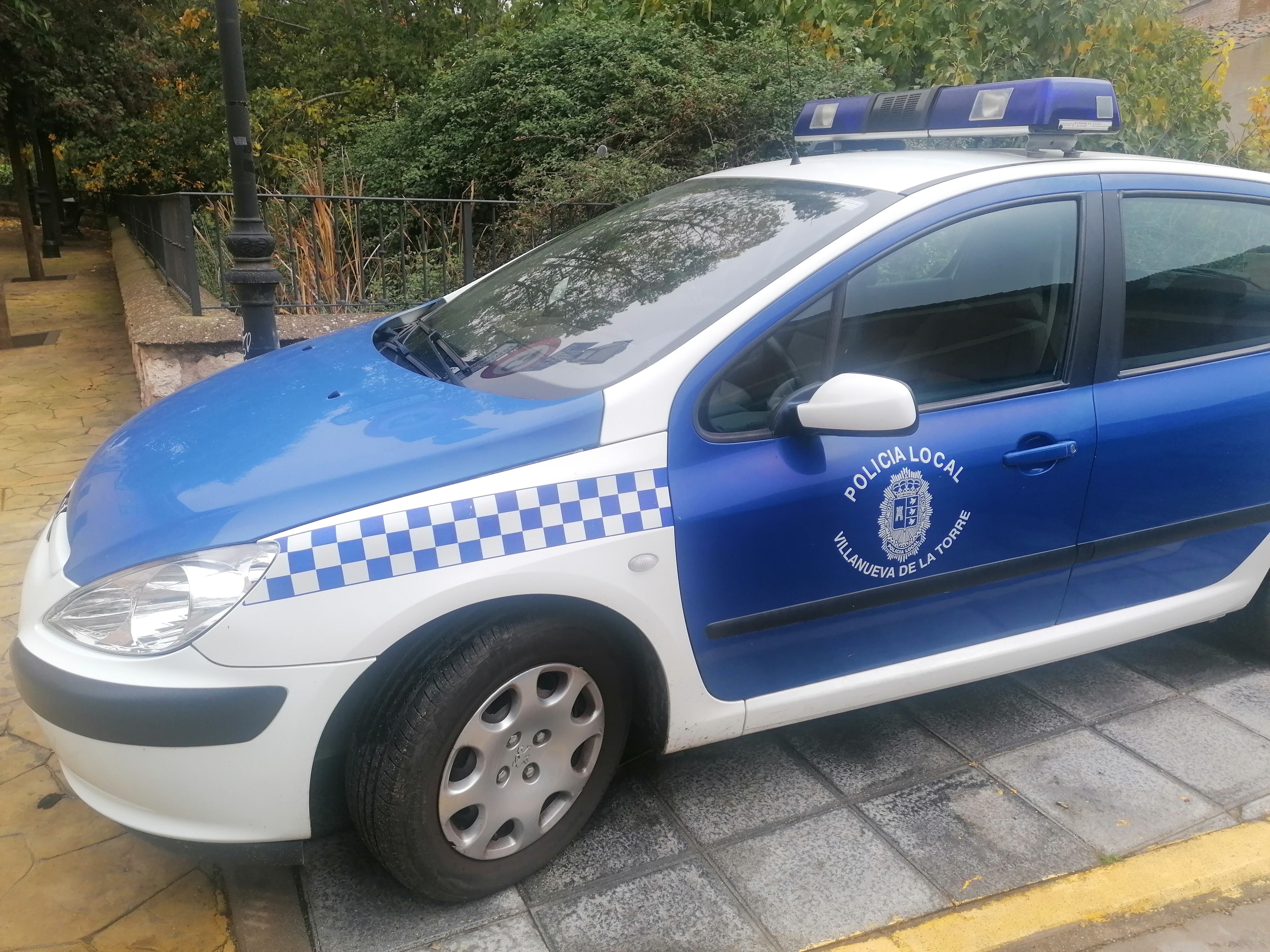 Vehículo Policía Local Villanueva de la Torre