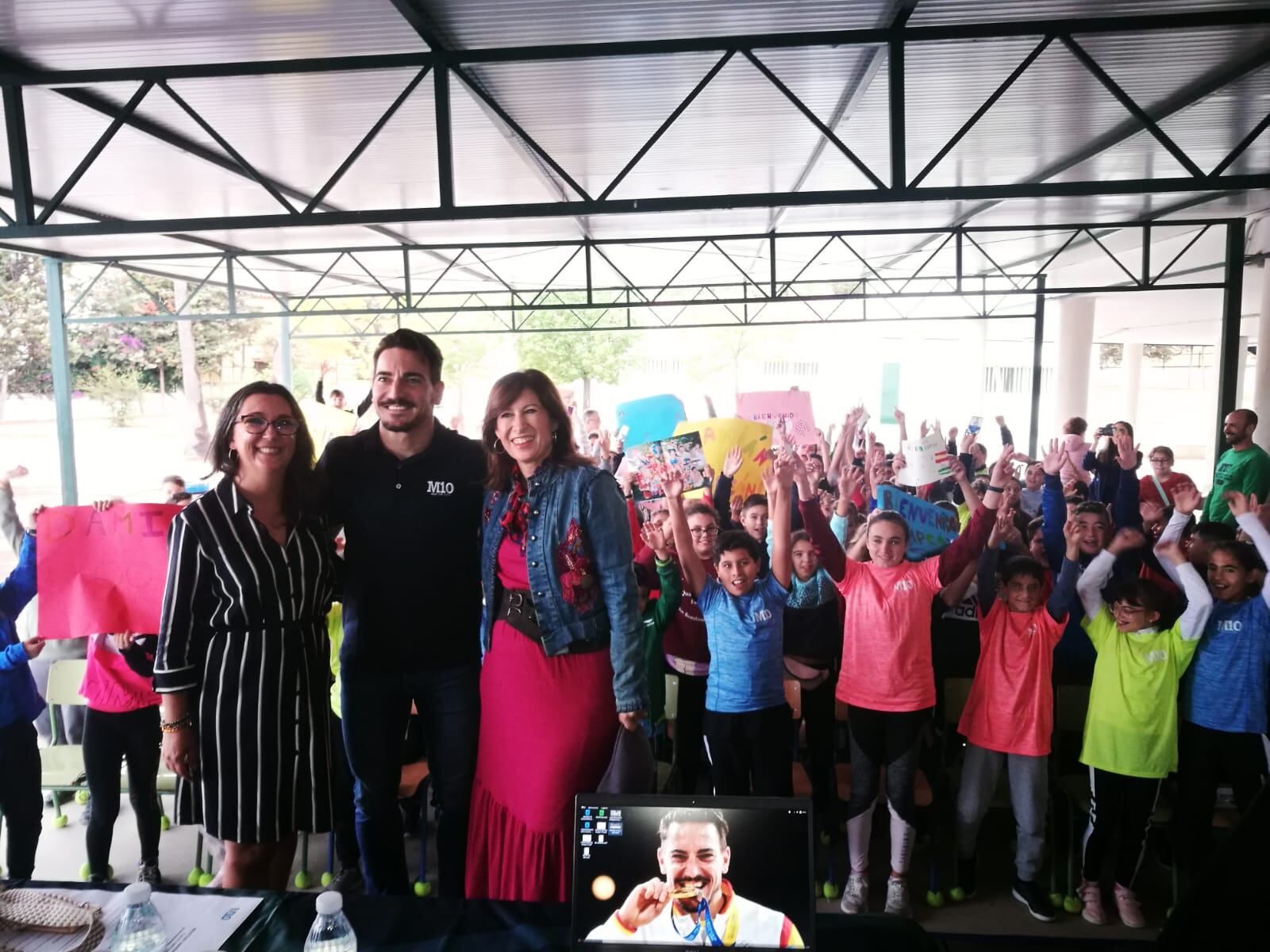 El karateka Damián Quintero protagonista en Málaga de una nueva actividad del programa 'Mentor 10'