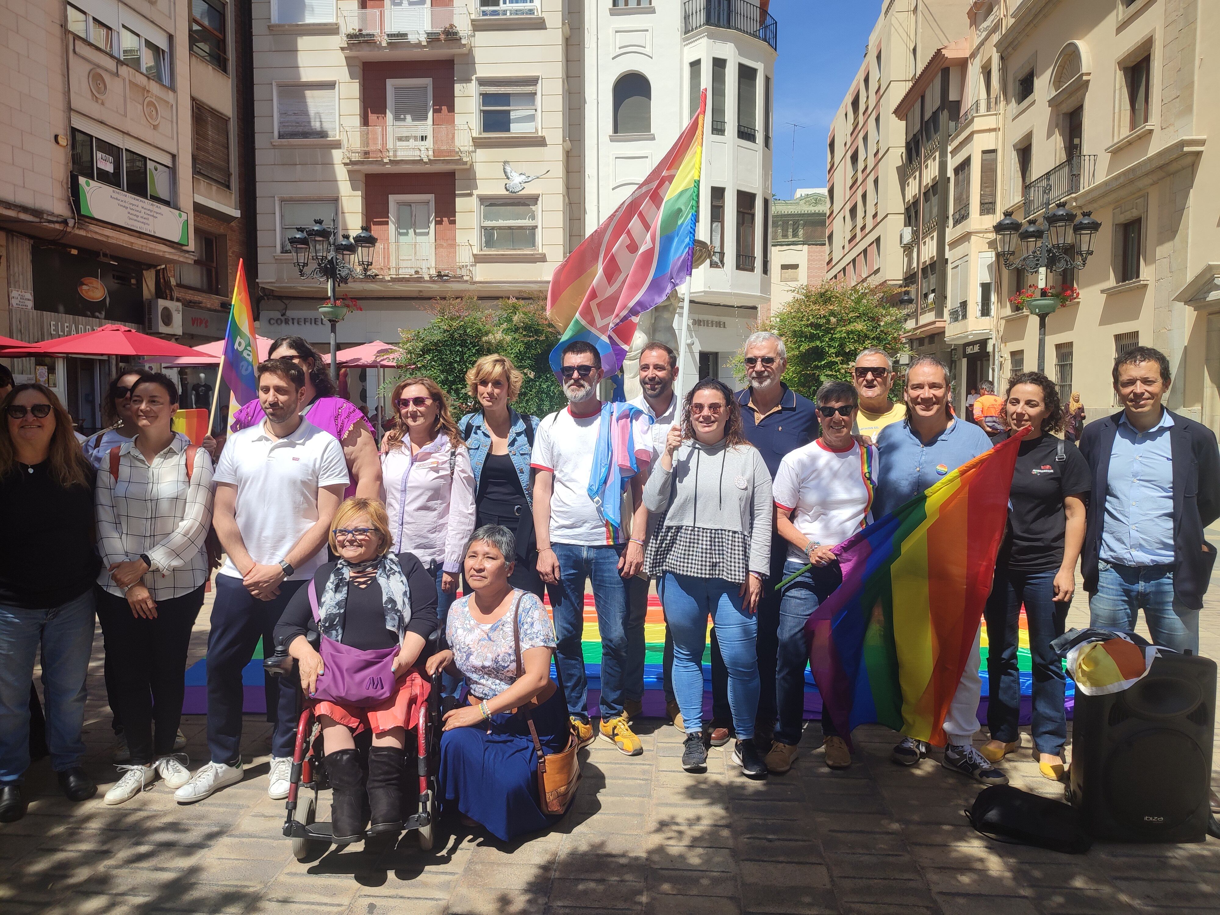 Día contra la LGTBIfofia en Castelló