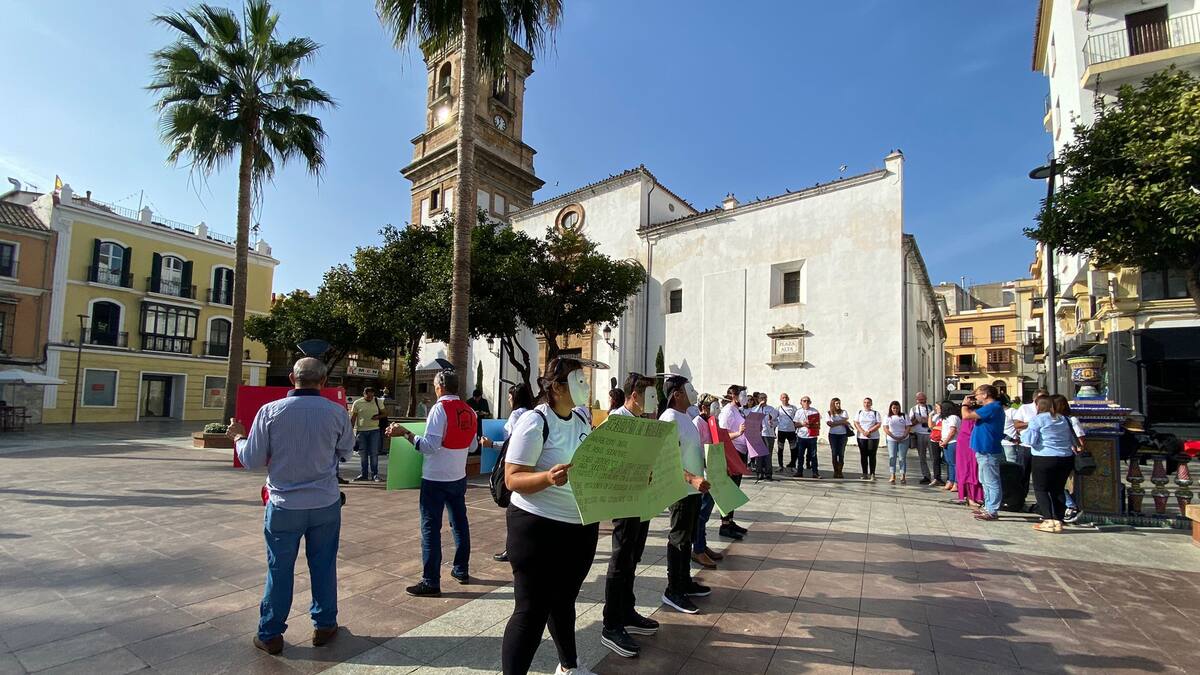 Cáritas Diocesana en Algeciras, acto personas sin hogar