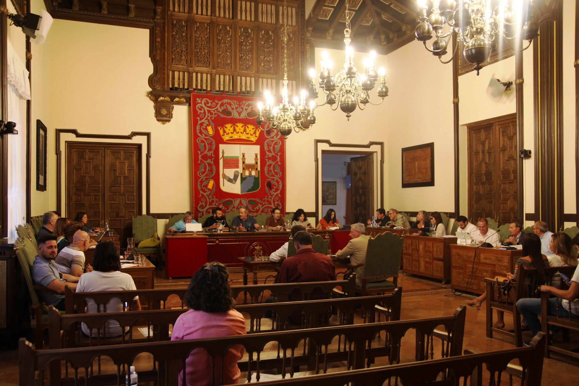 Pleno ordinario de septiembre en el Ayuntamiento de Zamora