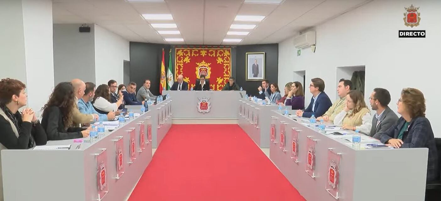 Sesión plenaria del mes de octubre de 2023 en el Ayuntamiento de Ronda