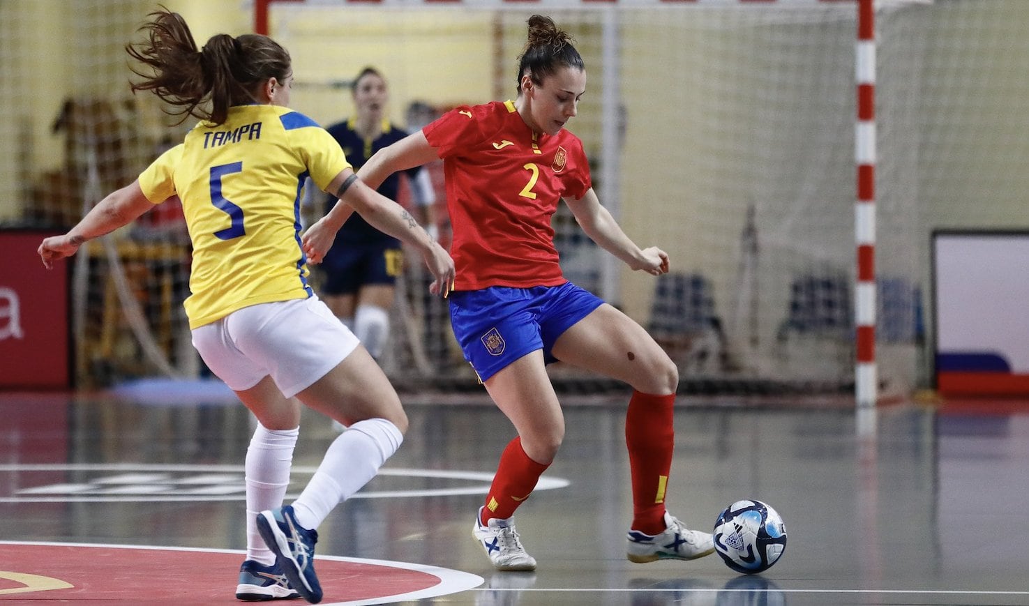 Noelia Montoro con la Selección Española