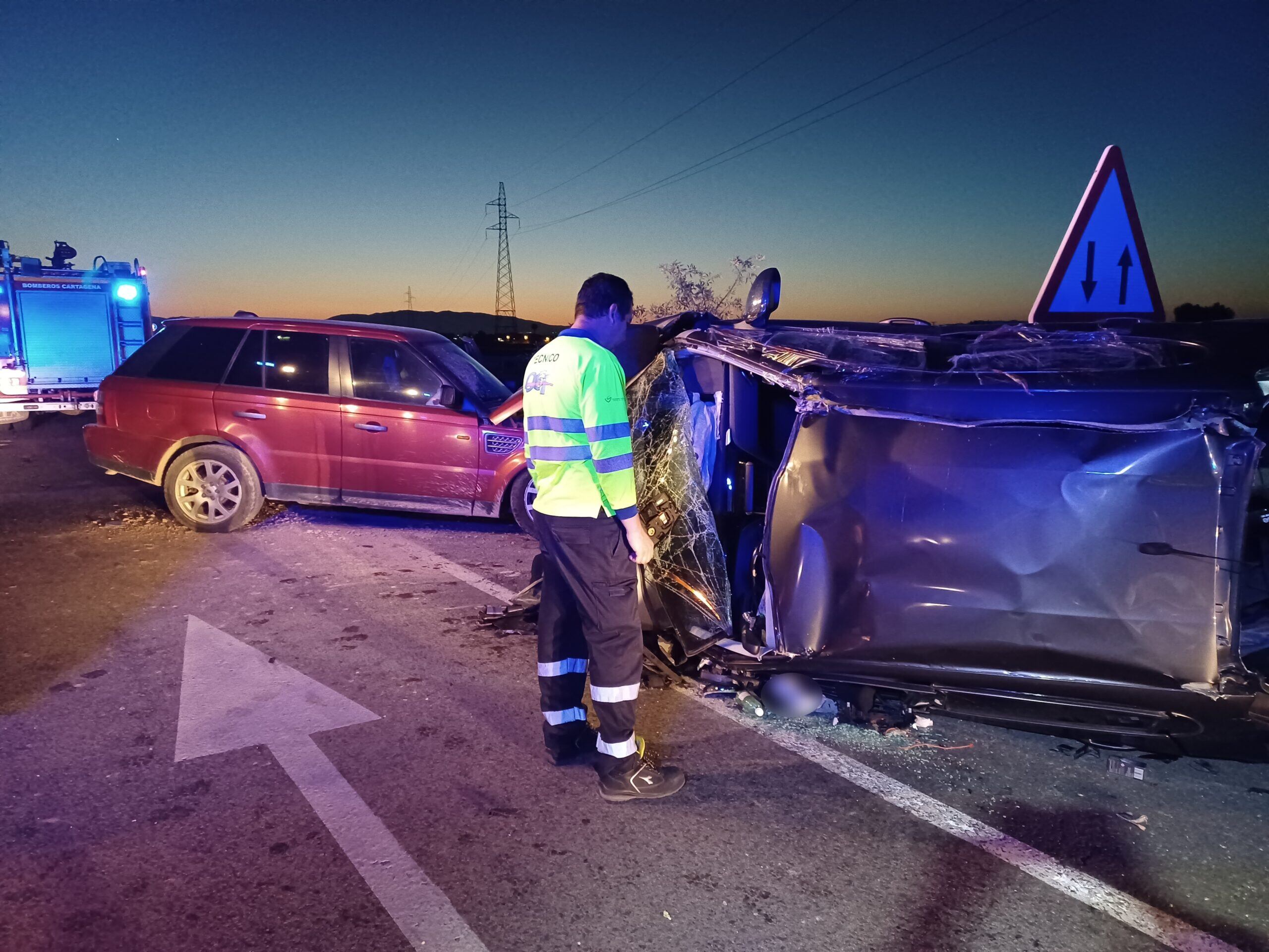 Accidente mortal en Miranda (Cartagena)