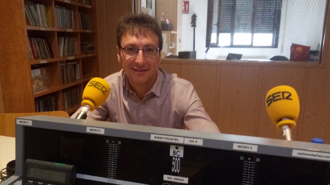 El representante de Ciudadanos en el Ayuntamiento de Peñafiel, Tomás Veganzones.