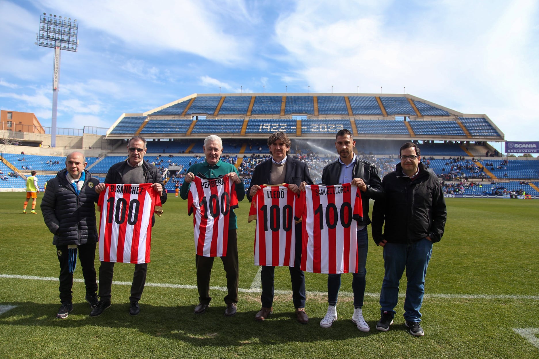 Benito Sánchez, Herbera, Lledó y Samuel Llorca, nuevos embajadores del Hércules CF