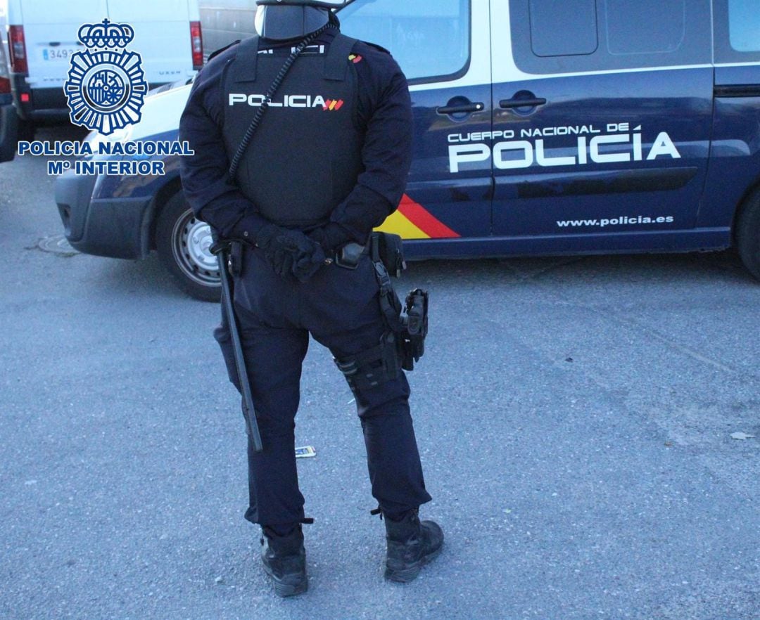 Un control de la Policía Nacional