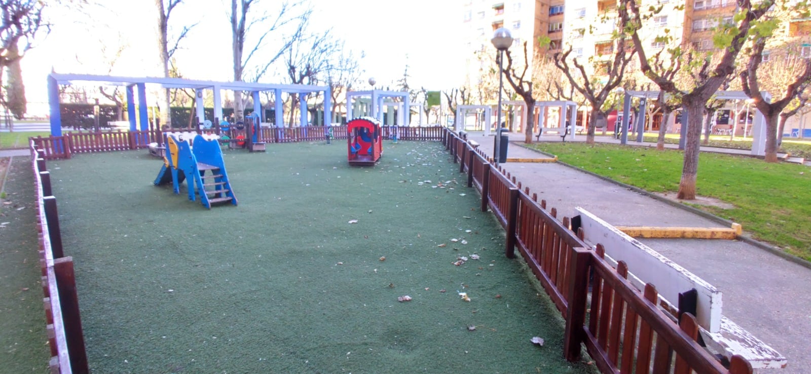 Parque municipal de ocio infantil en Huesca FOTO VOX