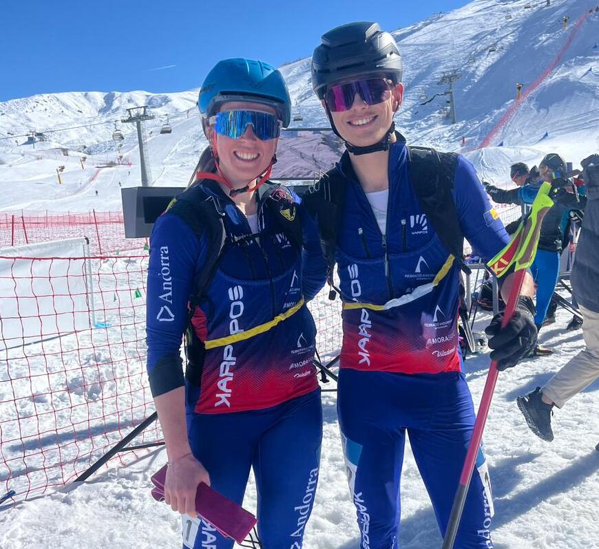 Lea Ancion i Max Palmitjavila, a la prova de relleus mixtos a l'Azerbaidjan