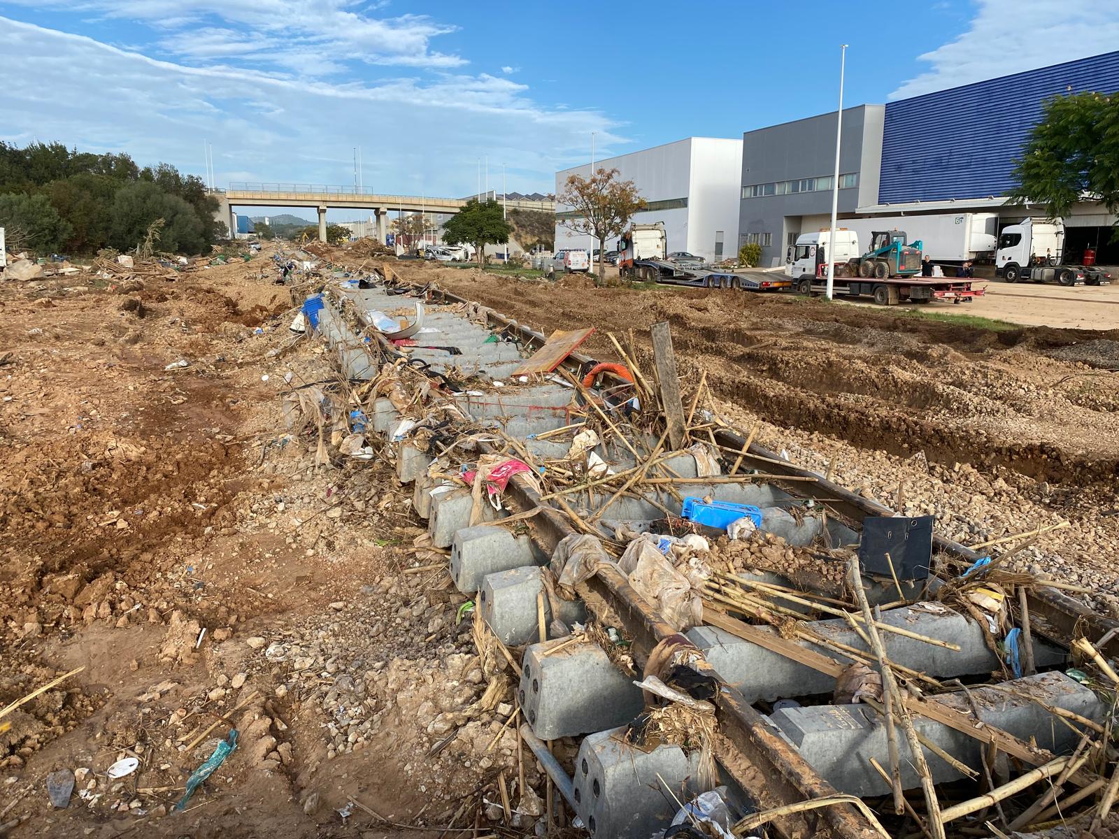 DANA - Reconstrucción de las vías ferroviarias en la provincia de Valencia