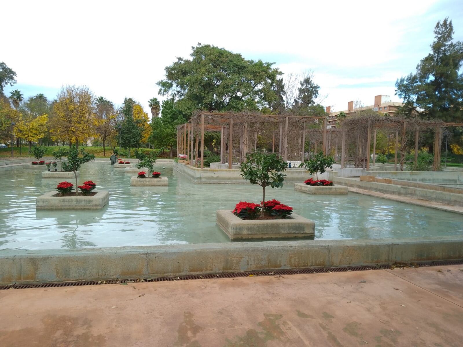 Decoración navideña en València