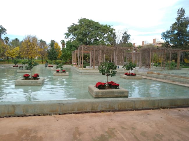 Decoración navideña en València