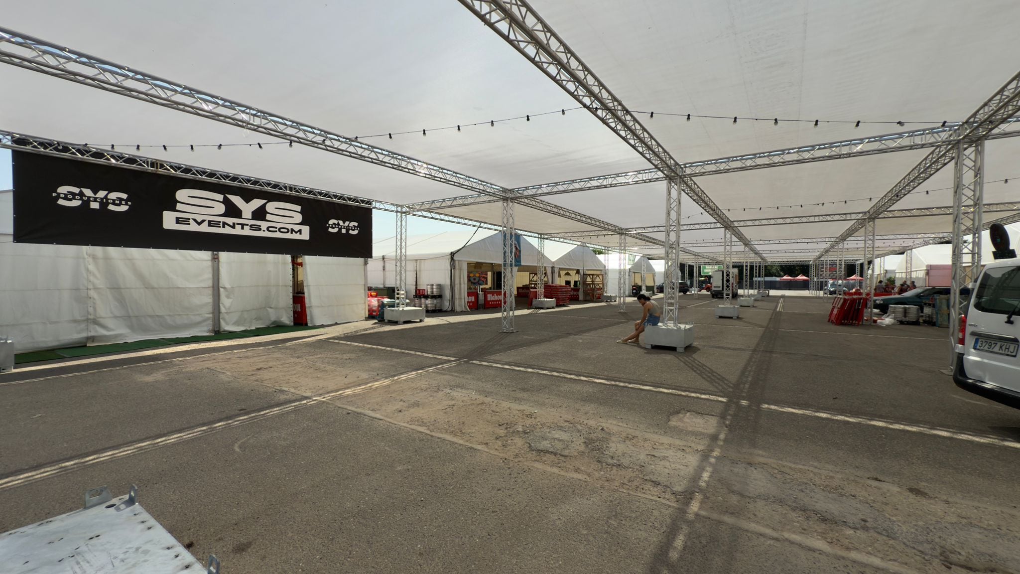 Las carpas del Corpus de Toledo contarán con un toldo de más de 1.000 metros cuadrados para mitigar las altas temperaturas