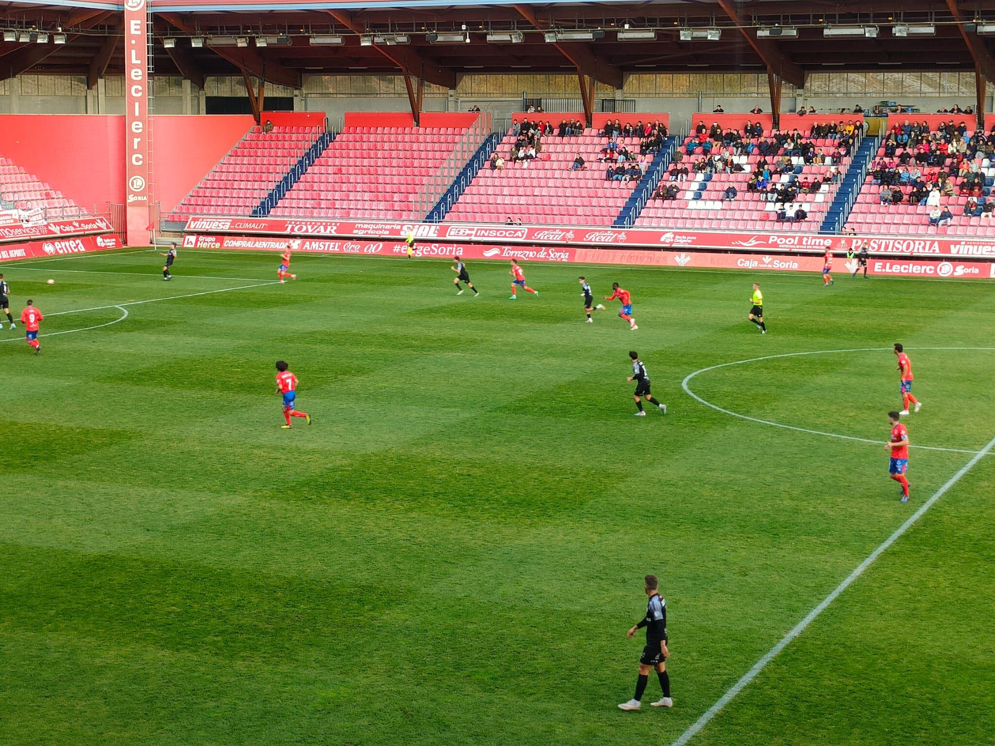 Empate en el Numancia-San Sebastián de los Reyes, en Los Pajaritos.