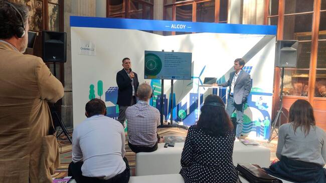 Daniel Moltó y Joan Gisbert durante su intervención en este encuentro