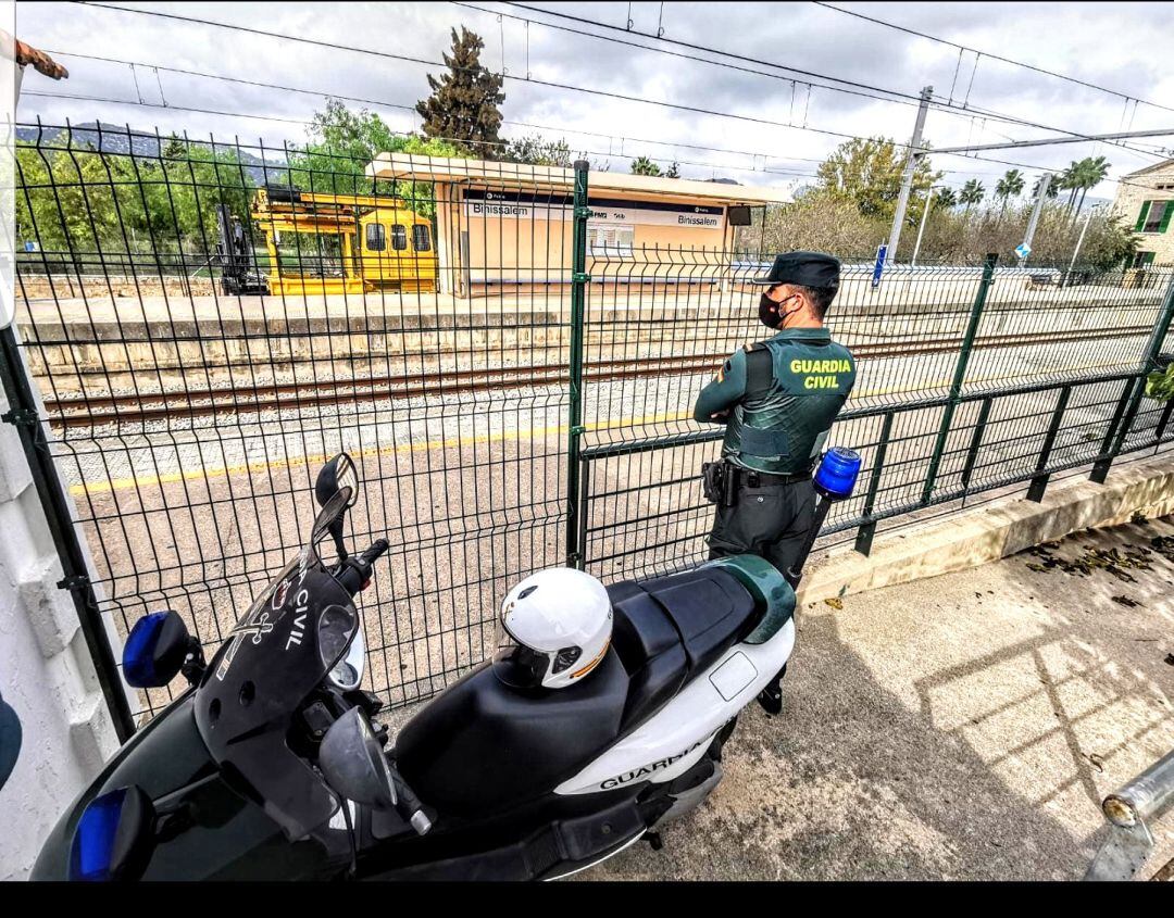 Agente en la estación donde se produjeron los hechos