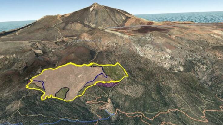 El consejero insular de Medio Ambiente da los primeros datos de la mañana, sobre el incendio