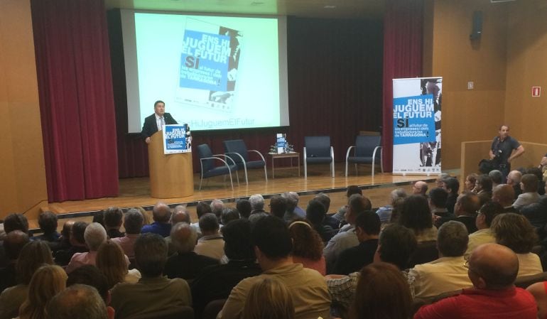 L&#039;acte es va fer a la URV. 