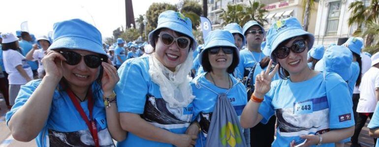 Trabajadores del Grupo Tiens en Francia en 2015
