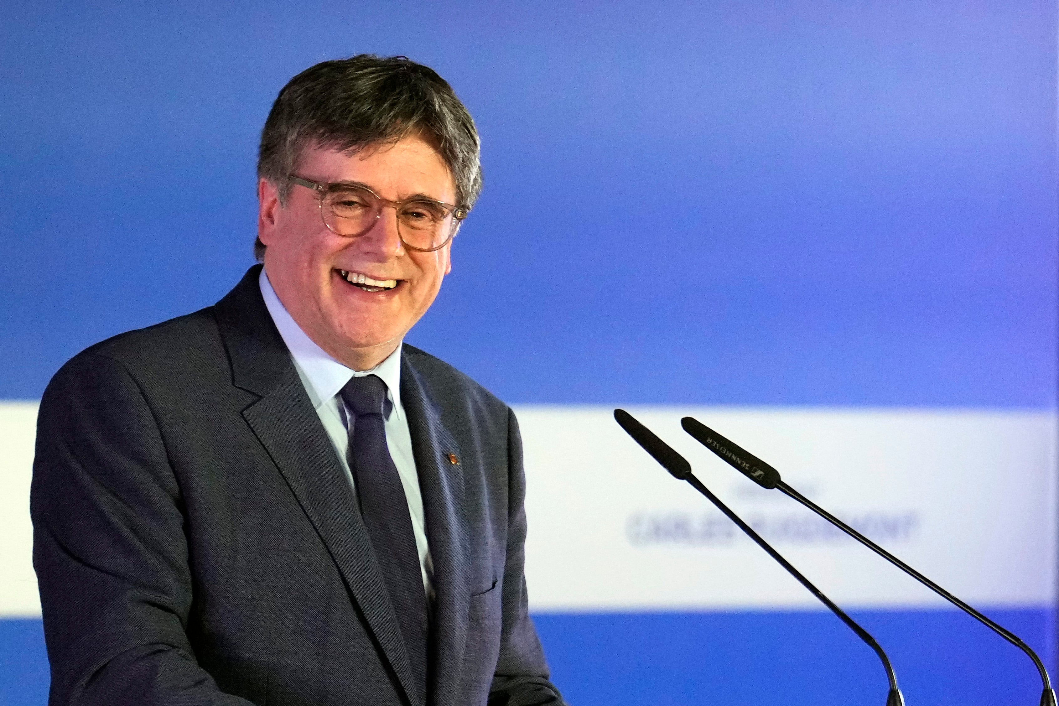 El expresidente de la Generalitat Carles Puigdemont