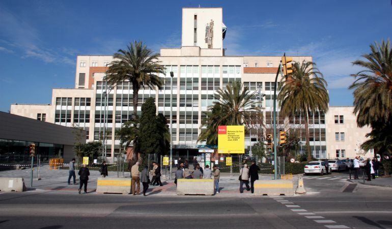 Façana de l'Hospital Joan XXIII de Tarragona.