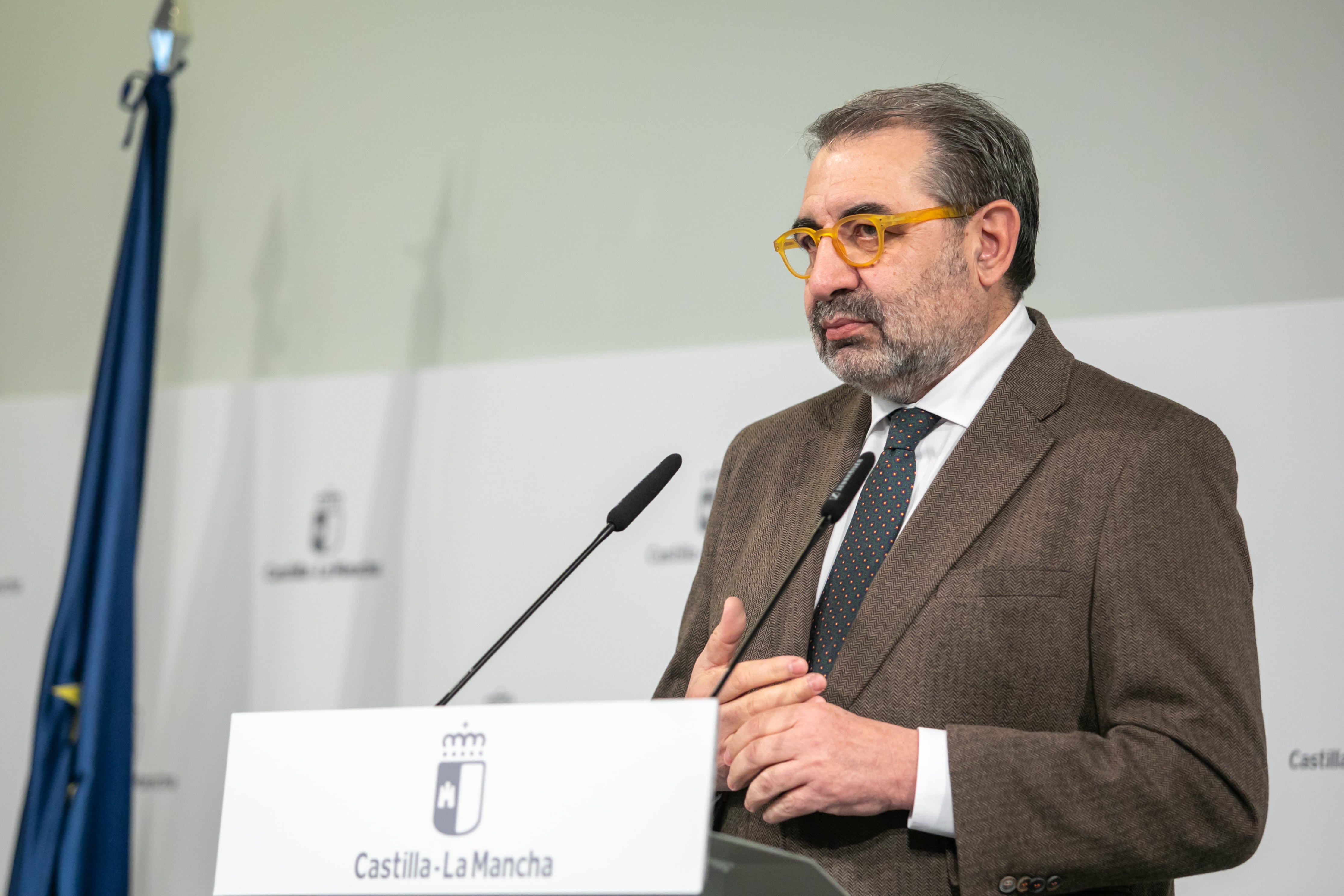 Jesús Fernández Sanz, consejero de Sanidad de Castilla-La Mancha