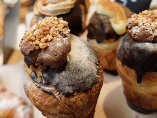 Los &#039;cruffins&#039;: mitad cruasán, mitad &#039;muffin&#039;.