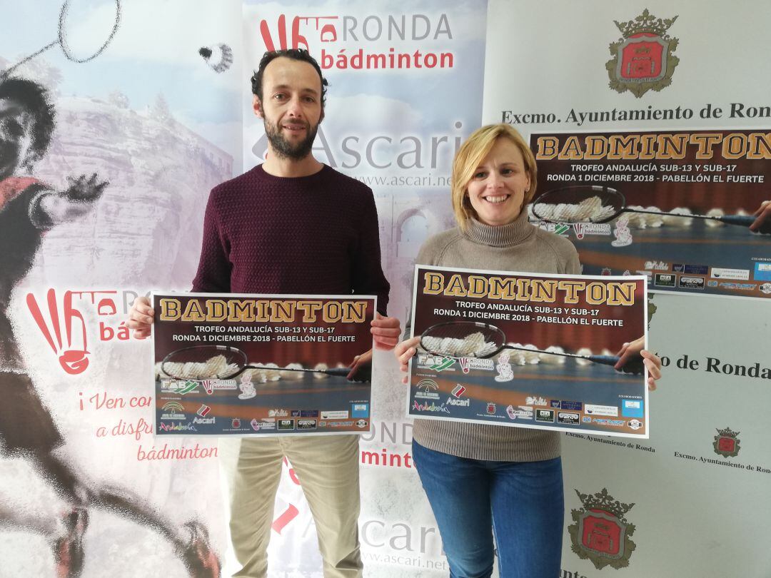 Fran Gil y María José Sánchez presentan el cartel del torneo