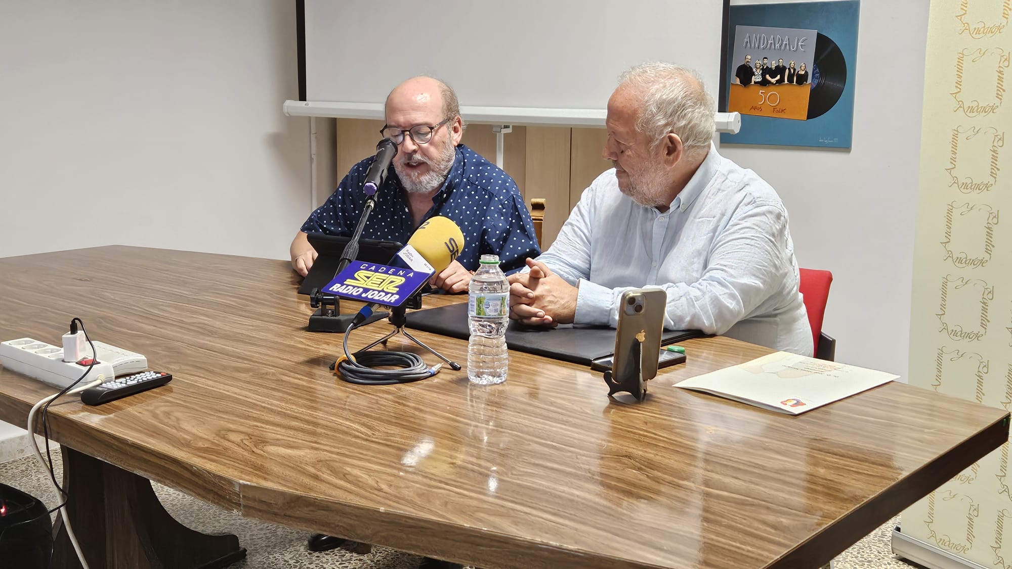 Jesús Barroso presenta a Juan José Téllez