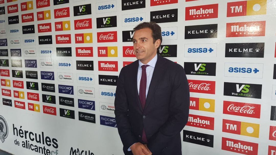 Carlos Parodi, director general del Hércules CF