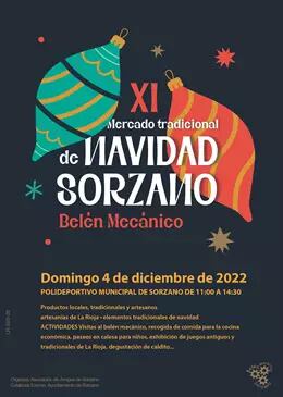 Cartel del Mercado de Navidad de Sorzano