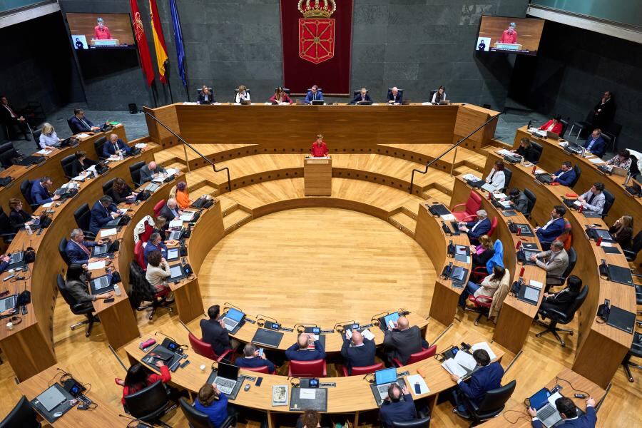 Pleno del Parlamento de Navarra