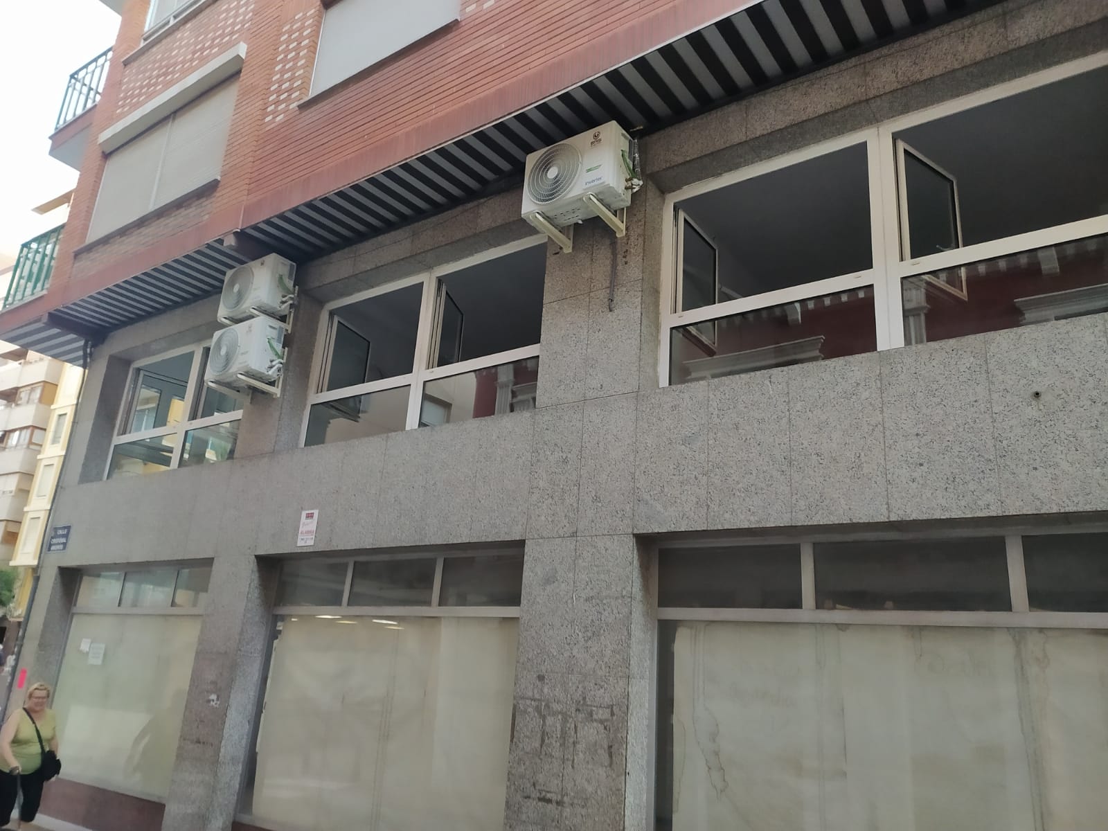 Exterior del lugar elegido para el servicio