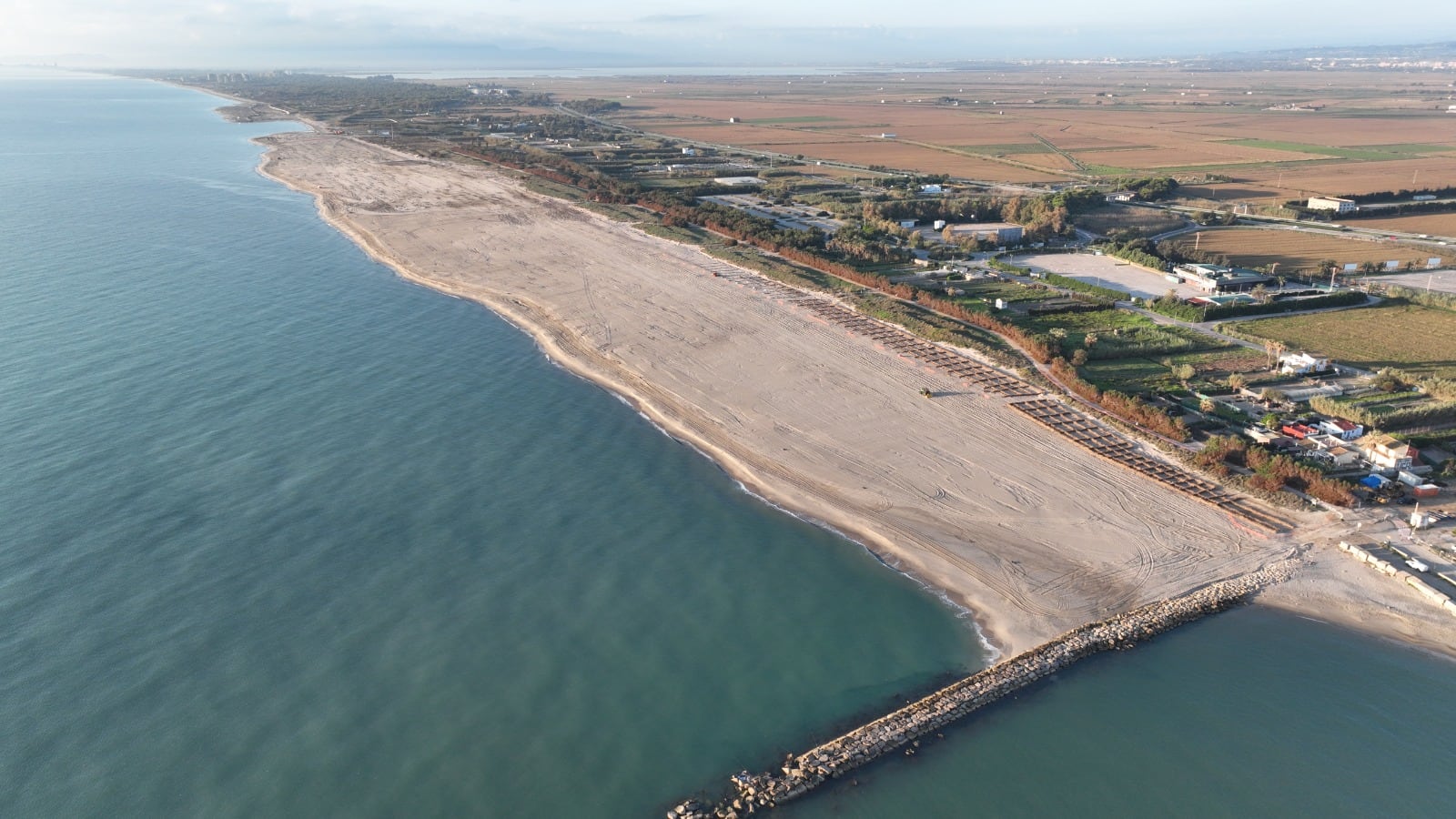 Las playas del sur de València tras la intervención de MITECO