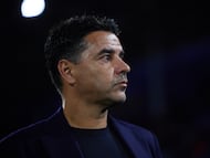 Míchel, entrenador del Girona FC