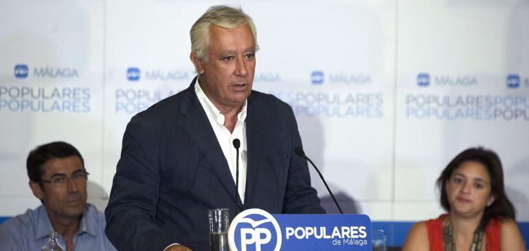 El vicesecretario de de Autonomías y Ayuntamientos del Partido Popular, Javier Arenas.