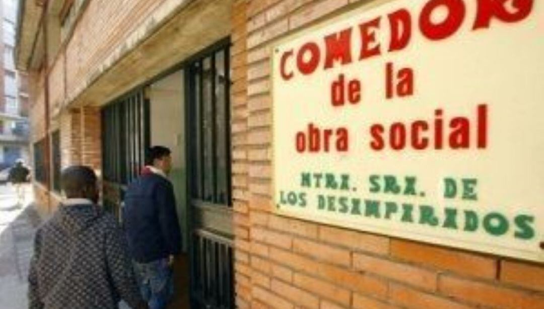 Comedor Social en la Parroquia de los Desamparados en Vitoria