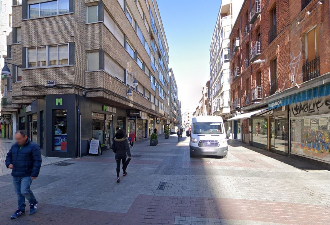 Calle Mantería en Valladolid