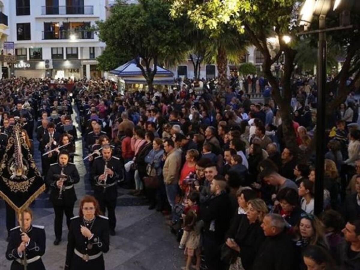 El paso de palio de La Soledad de Algeciras tendrá un tramo de silencio