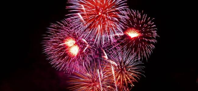 Los fuegos artificiales en Parla