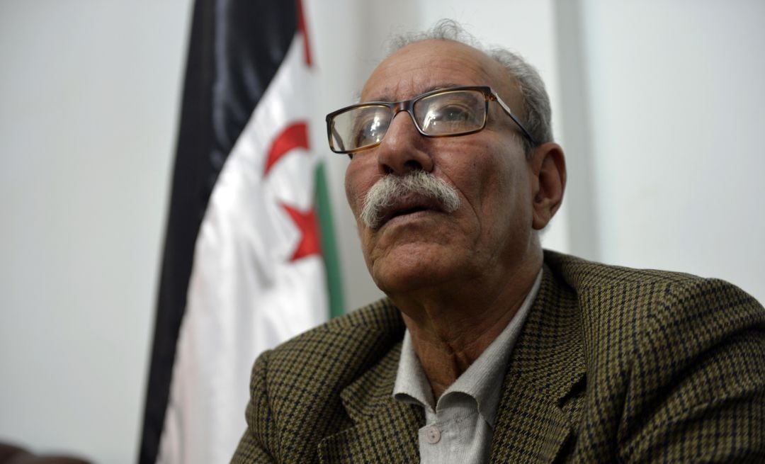 El líder del Frente Polisario, Brahim Ghali.