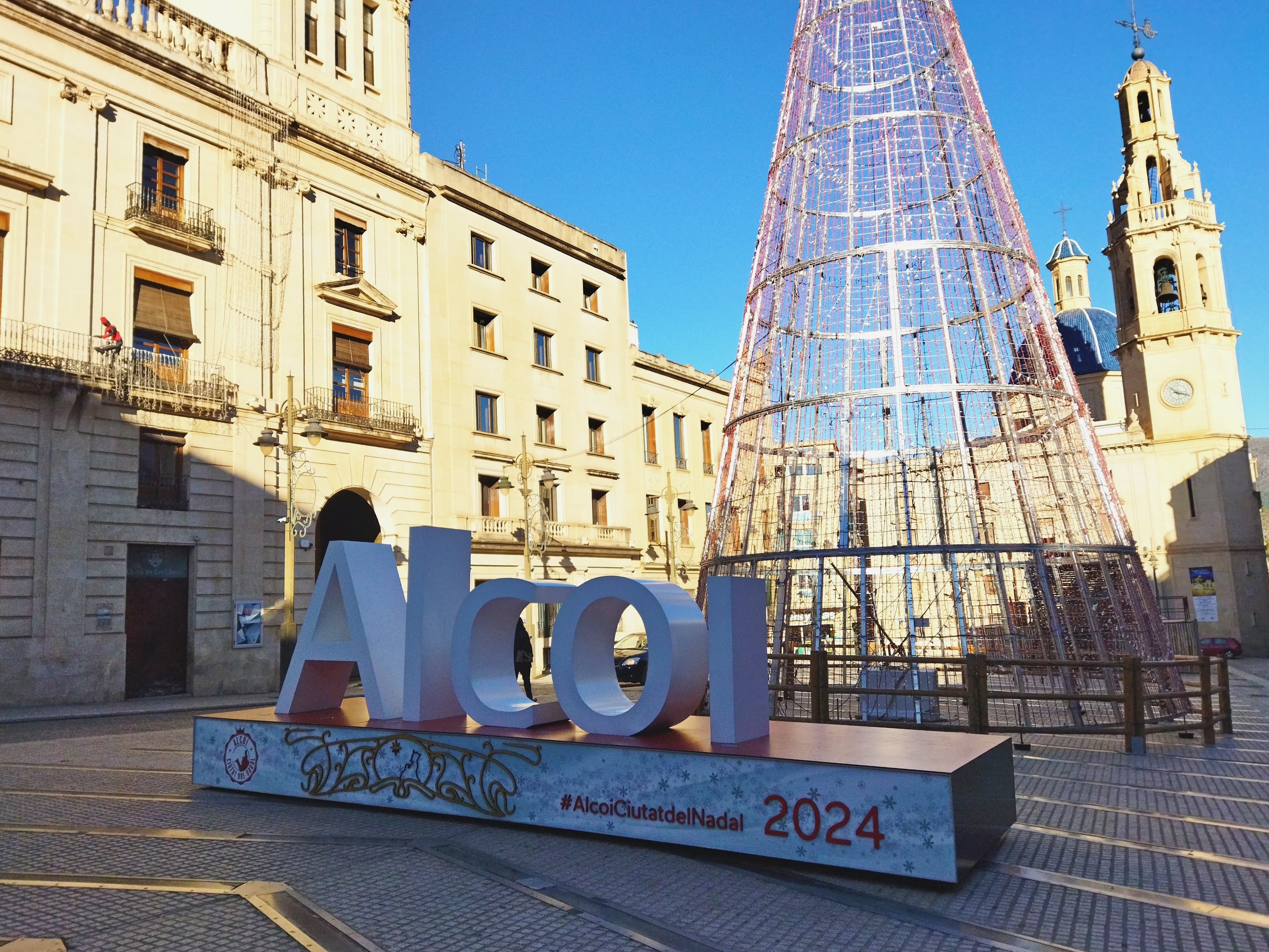 La plaza de España de Alcoy acogerá la fiesta de día y de noche del 31 de diciembre.