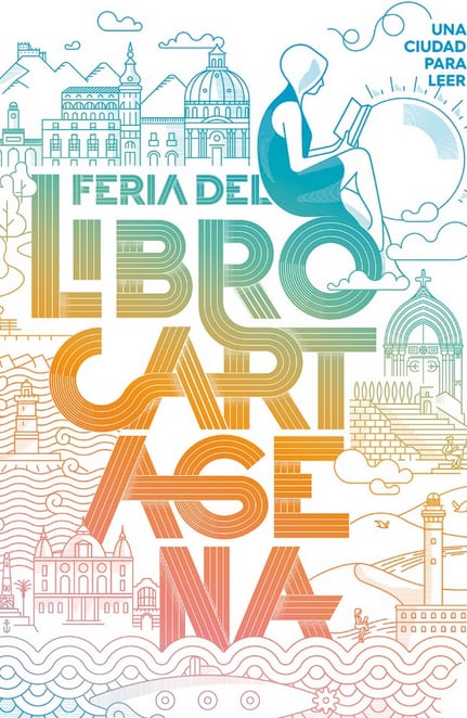 Cartel Feria del Libro de Cartagena