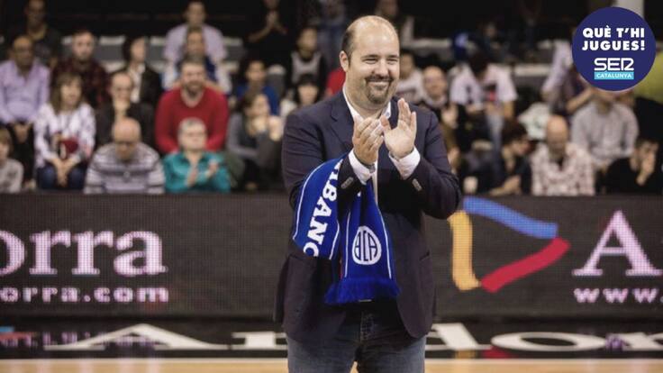 Gorka Aixàs (Morabanc Andorra) al 'Què t'hi Jugues!': "Podem oferir un lloc segur per acollir la fase final de l'ACB"