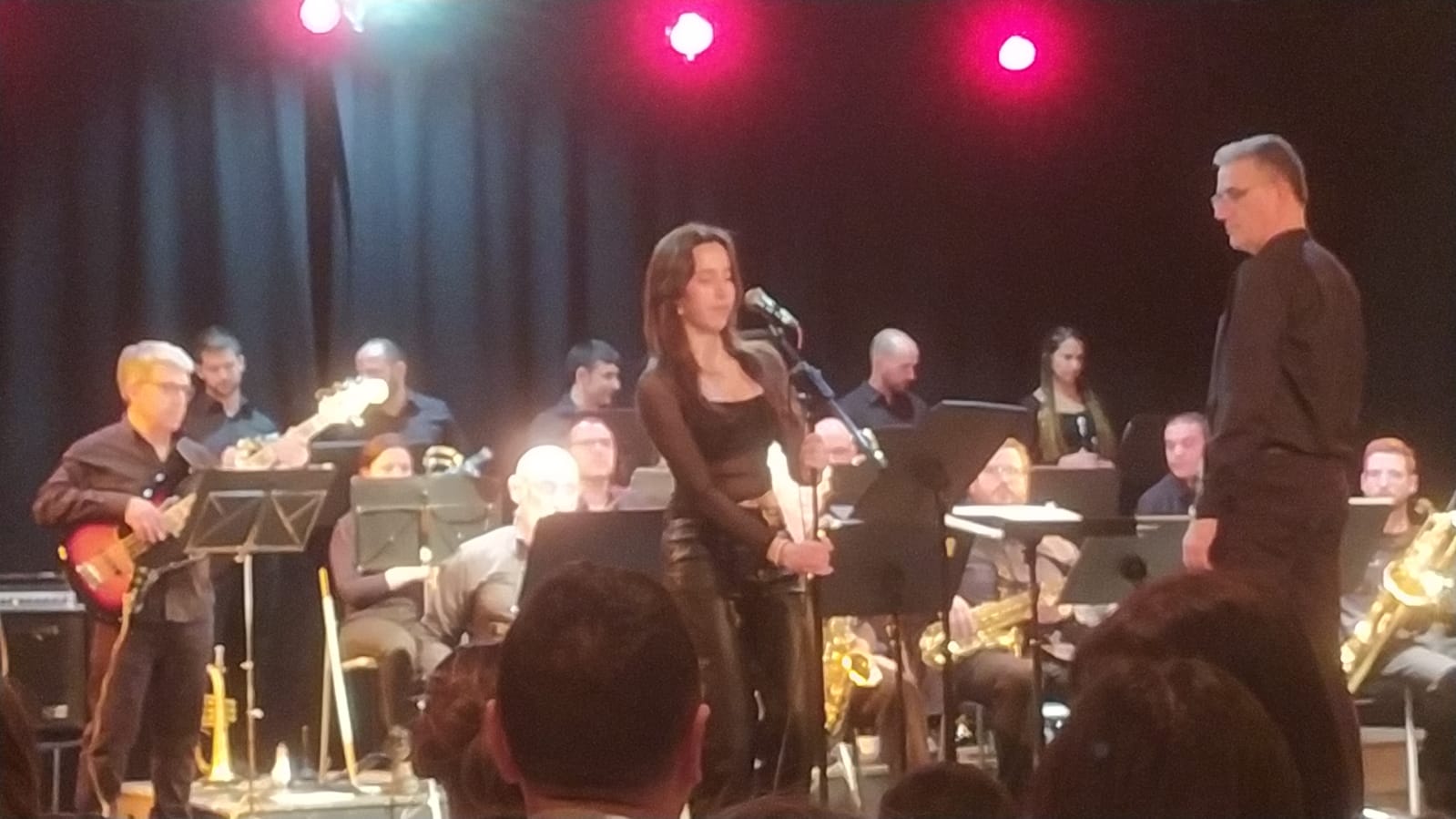 Imagen de archivo de la Big Band Blühmel, con María Arilla Montesinos como vocalista