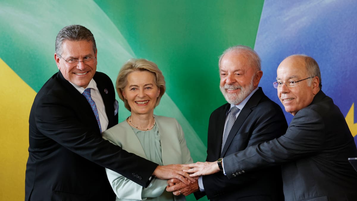 Bruselas anuncia la entrada en vigor provisional del acuerdo con Mercosur el próximo 1 de mayo