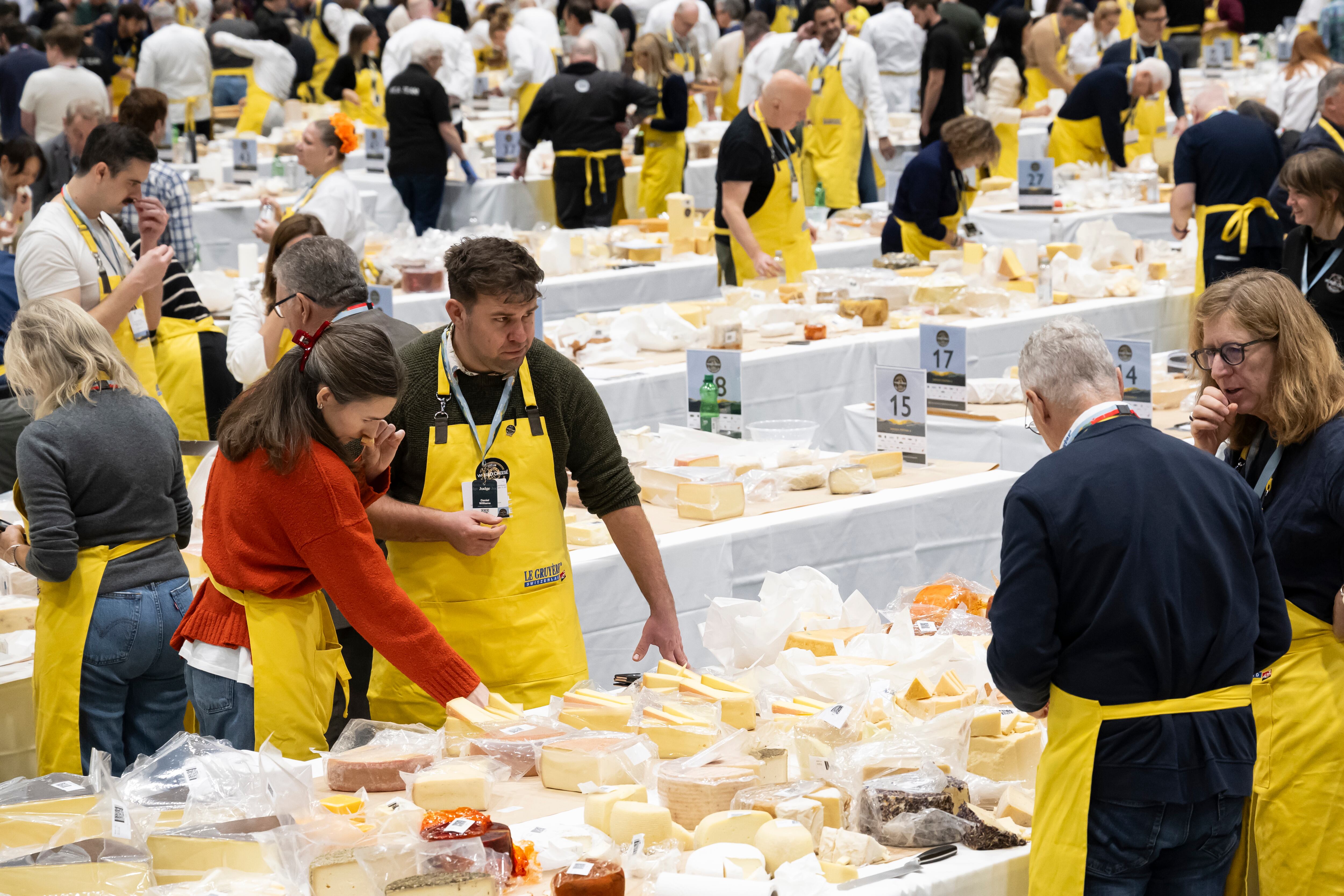 37th World Cheese Awards in Bern