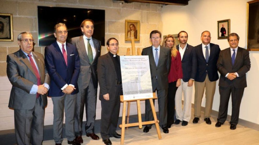 Imagen del acto celebrado este jueves en la Sala  de San Clemente de la Parroquia del Sagrario